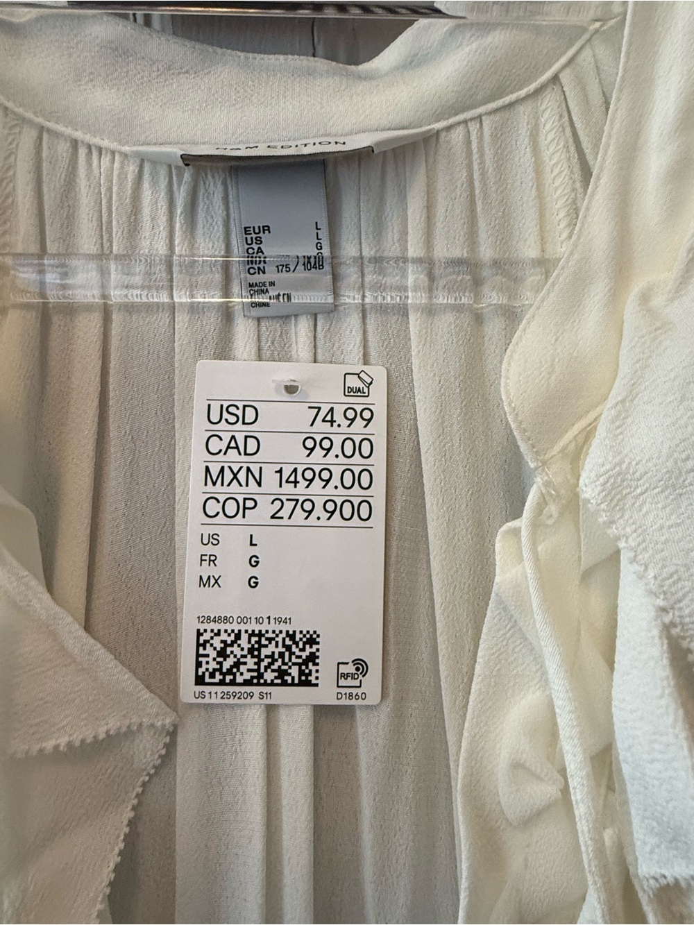 NWT H&M Edition Boho Dress - Picture 9 of 9